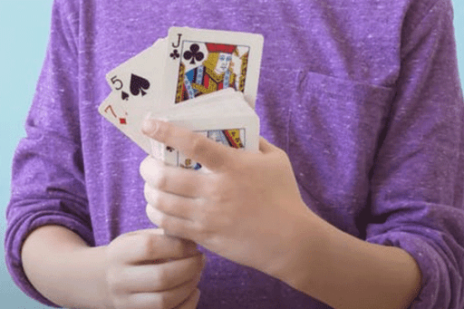 Card trick demonstration