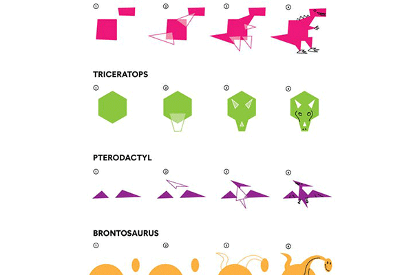 How to draw different dinosaurs