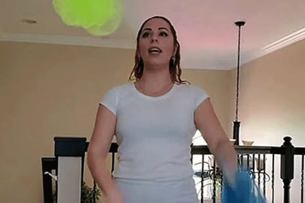 Scarf juggling